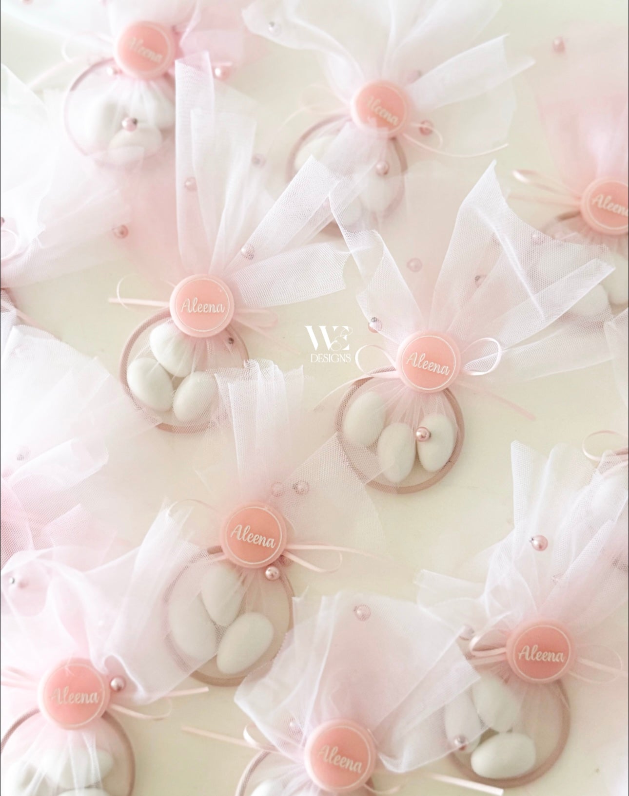 TULLE SUGAR ALMONDS RINGS