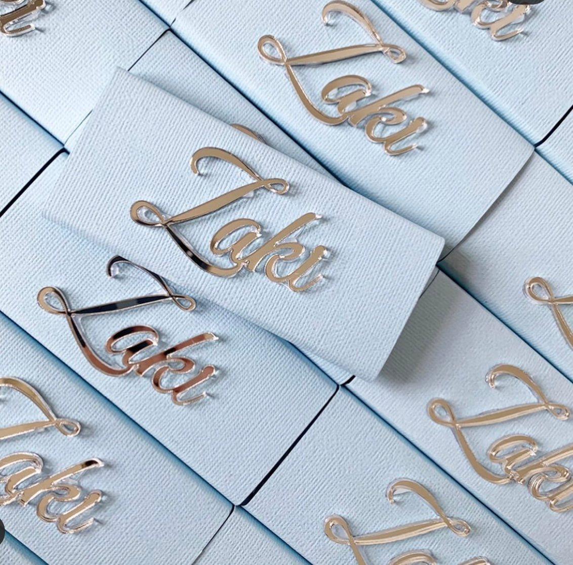 ACRYLIC NAME CHOCOLATES