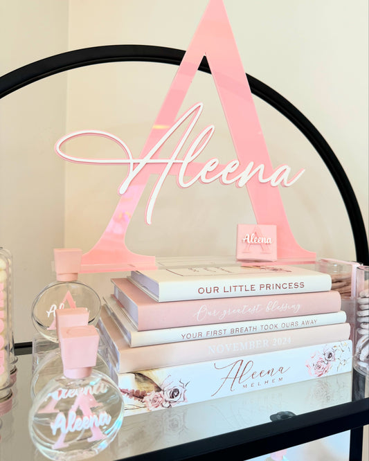 45CM LETTER X NAME STAND