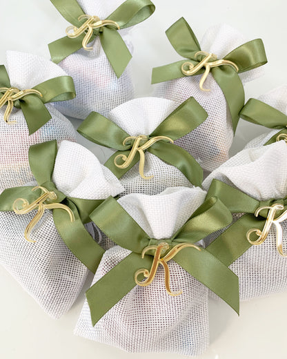 LINEN FAVOUR BAGS