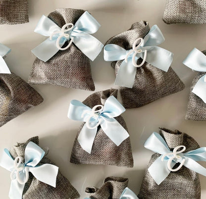 LINEN FAVOUR BAGS