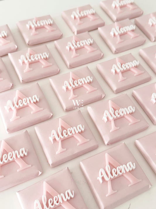 ACRYLIC SQUARE CHOCOLATES (MINI)