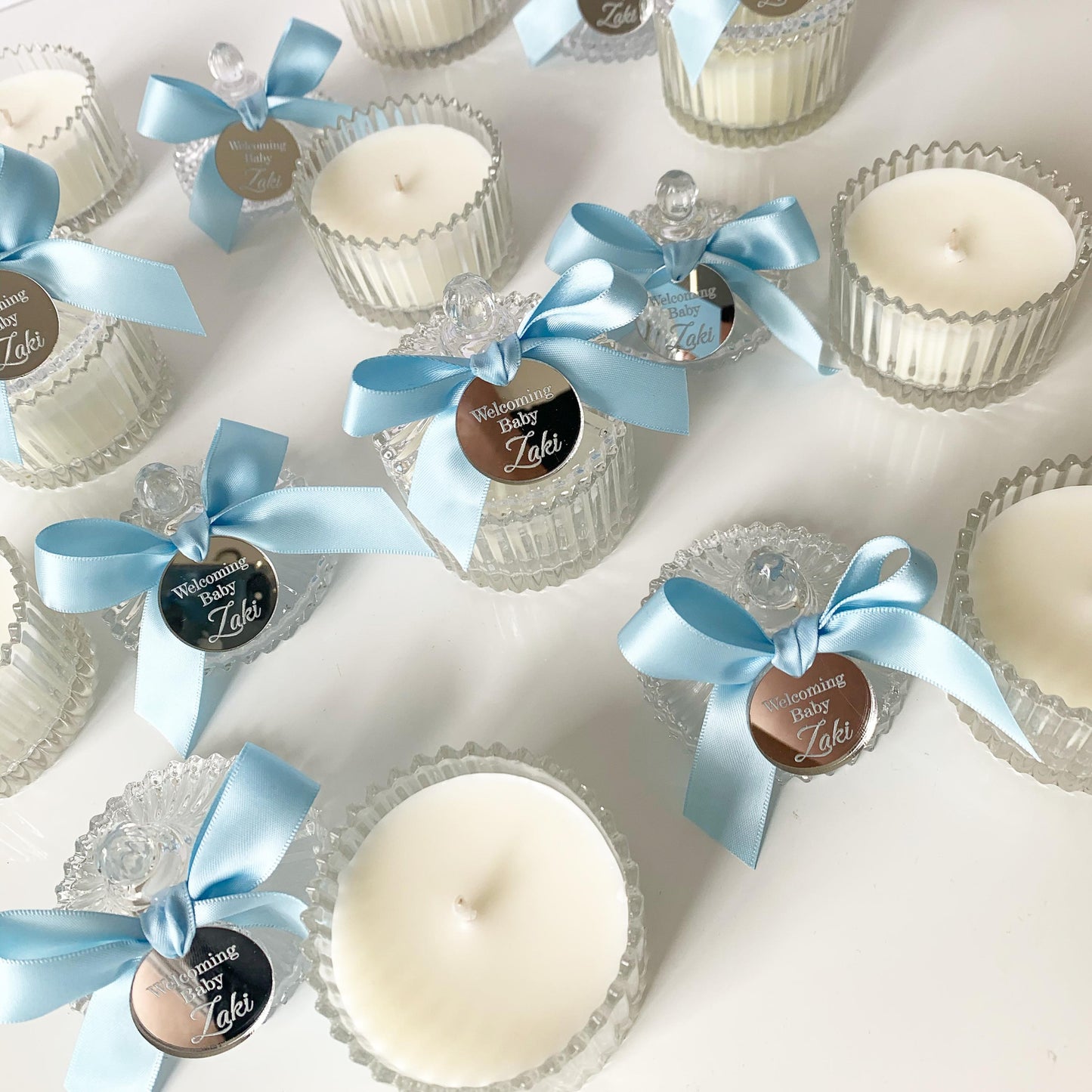 CAROUSEL CANDLES WITH TAG