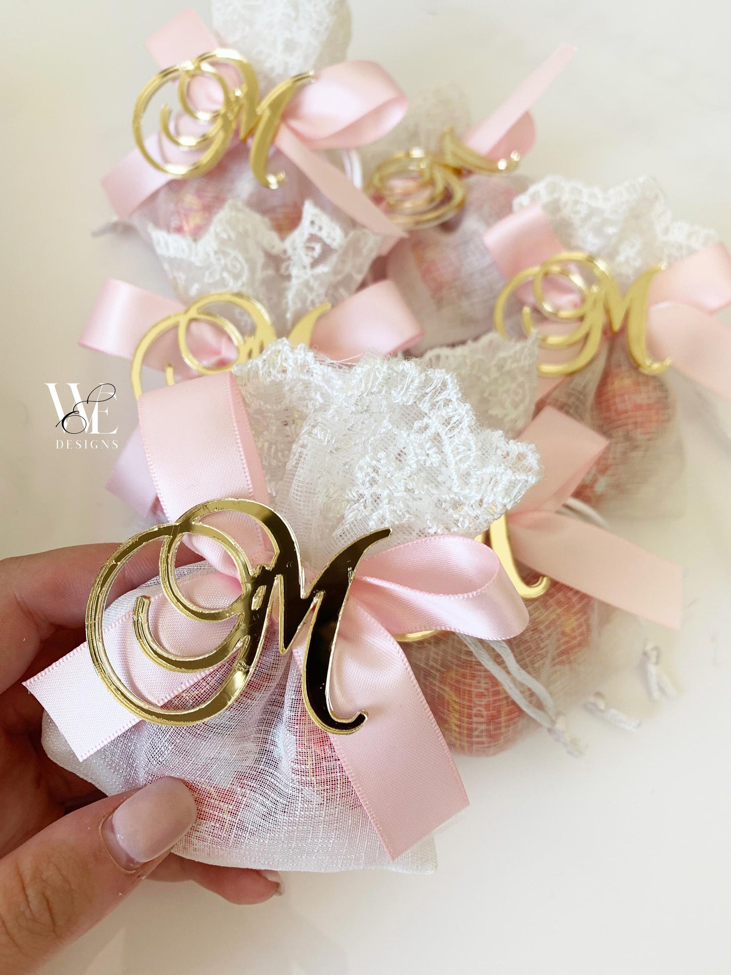 LACE FAVOUR BAGS