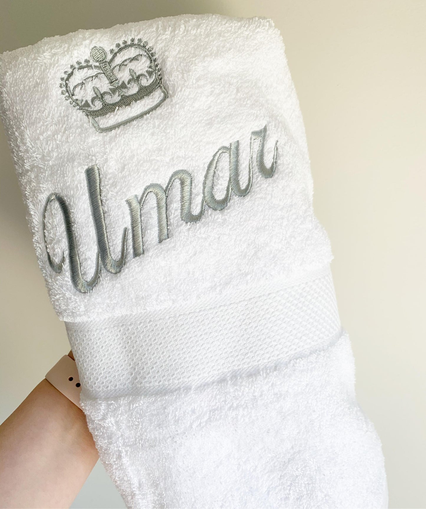 EMBROIDERY BATH TOWEL